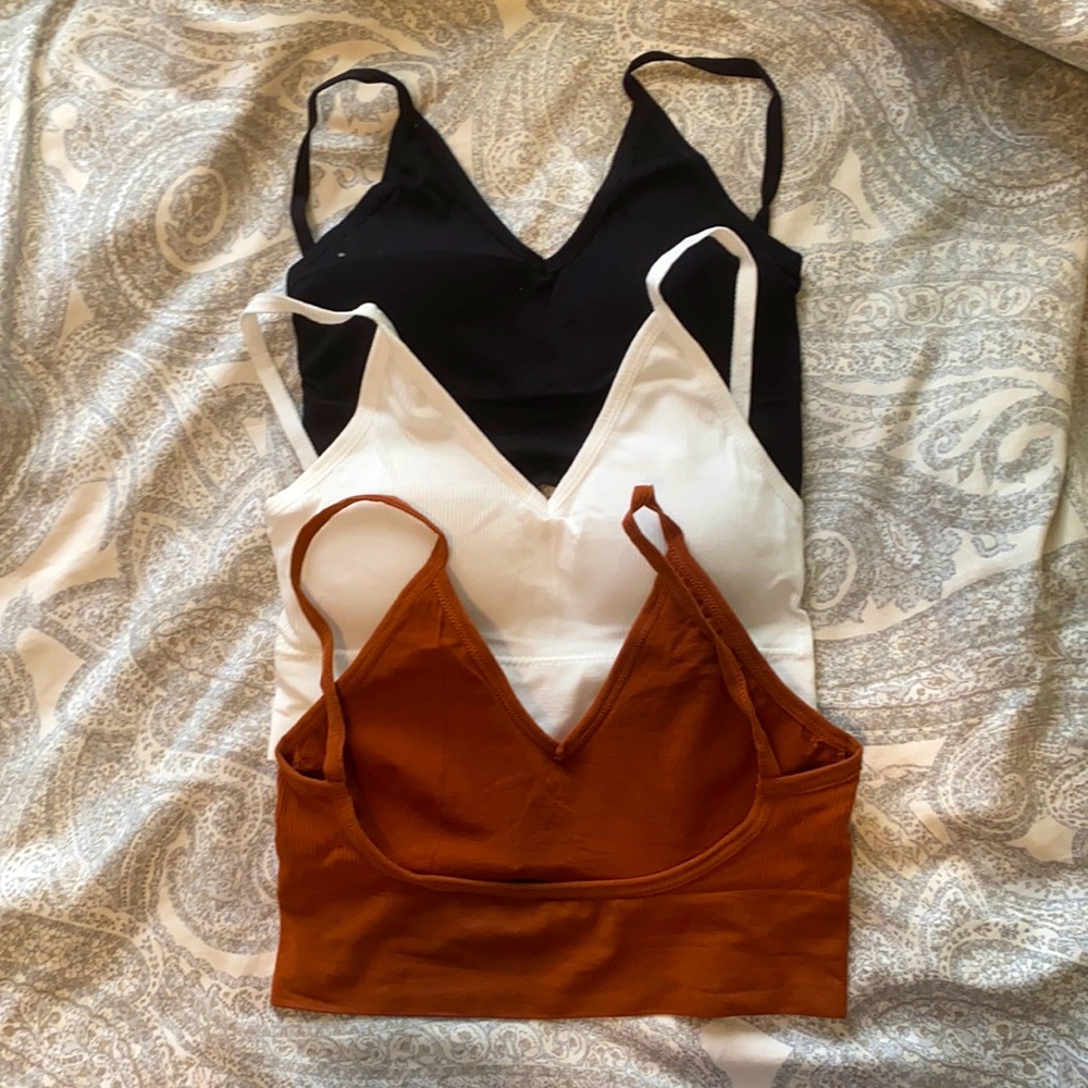 Padded scoop back Bralettes